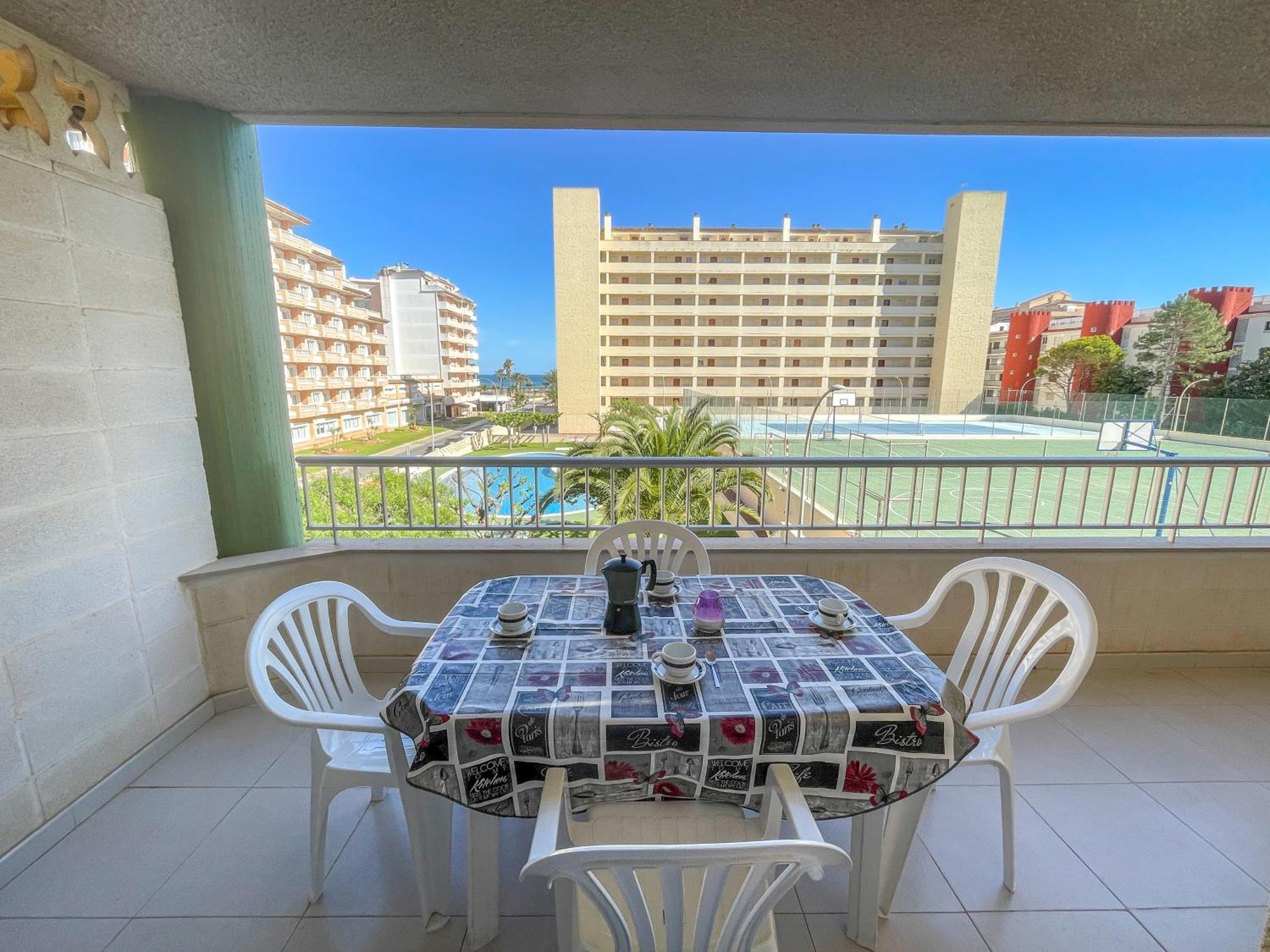 Apartamentos Azahar 3000 Peñíscola Dış mekan fotoğraf